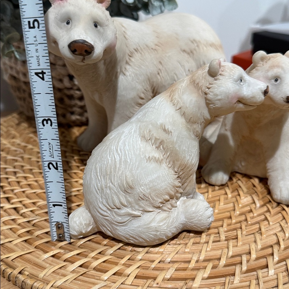 Polar Bear Family Figurines - VTG - Picture 15 of 15